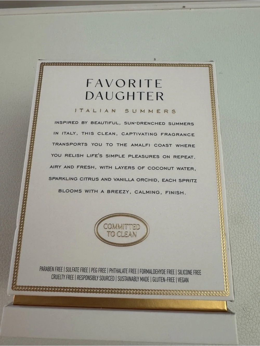 Favorite Daughter - Italian Summers Spray